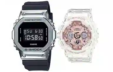 CASIO G-SHOCK GM-5600-1+GMA-S120SR-7AER