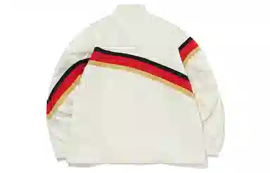 中国李宁 巴黎时装周走秀款 宽松休闲立领夹克外套 男款 乳白色