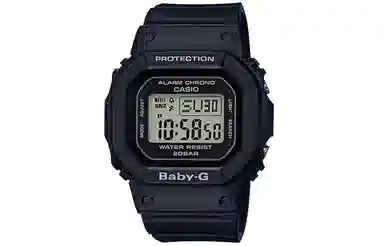 Casio G-Shock DW-5600BB-1PR & Baby-G BGD-560-1PR