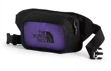 The North Face Waist Bag Black Purple