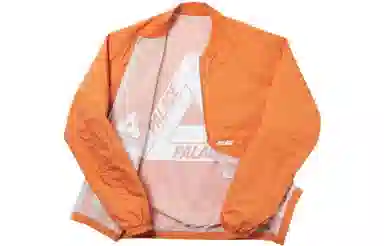 PALACE Reversible Overplay Bomber Orange Logo