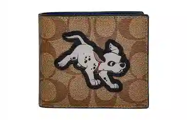 COACH x Disney 3 in 1 Wallet Brown