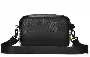 Chusan PVC Crossbody Bag Black