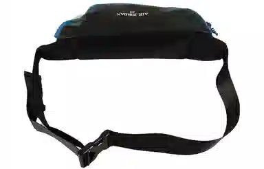 Jordan Crossbody Waist Bag Black White Blue