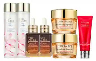 雅诗兰黛 小棕瓶 王牌修护多件护肤套装 保湿补水淡斑 四件套