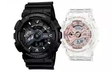 Casio G-Shock GA-110-1BDR & GMA-S110SR-7A