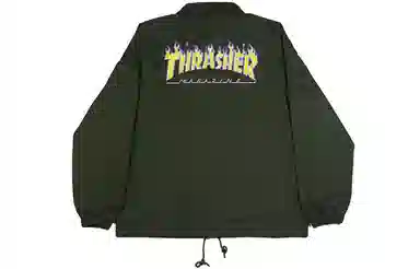 Thrasher Classic Logo Coach Jacket