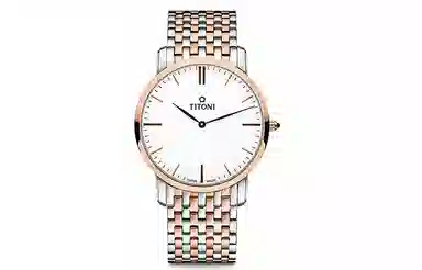 TITONI 38mm TQ-52918-SRG-583
