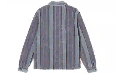 Stussy FW 23 Stripe Sherpa Shirt