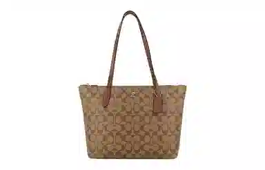 COACH Zip Top Tote 30 Tote