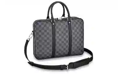 Louis Vuitton Porte-documents Voyage Black