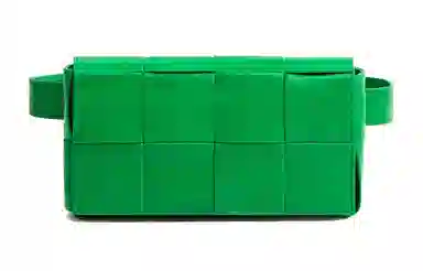 Bottega Veneta Cassette Belt Parakeet Green