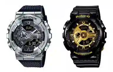 CASIO G-SHOCK BABY-G GM-110-1A+BA-110-1AER