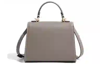 Miss Kung Kelly Bag Medium Elephant Grey