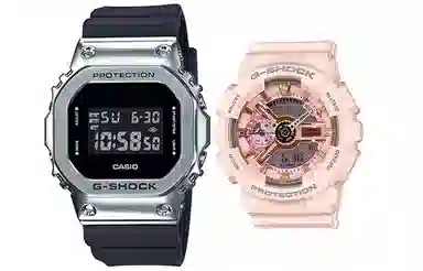 CASIO G-SHOCK GM-5600-1+GMA-S110MP-4A1ER