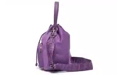 MLB Nylon Bucket Bag Purple