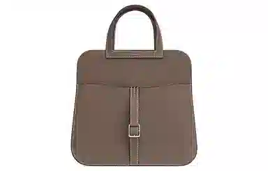 HERMES Halzan 25 Clemence 18 Etoupe