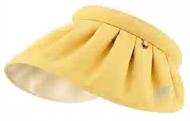 肯默 贝壳设计遮阳  发箍两用  帽身可折叠 涤纶 防晒帽 男女同款情侣款