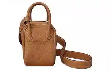 HERMES Lindy Mini 19 Taurillon Clemence 37 Gold
