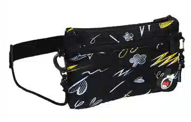 adidas neo x Disney Zip Pouch Black