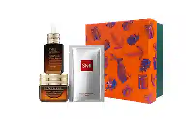 雅诗兰黛 小棕瓶抗蓝光眼霜精华套装 滋润