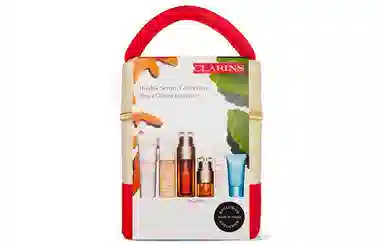 娇韵诗 双萃精华眼霜护肤套装礼盒 保湿修护