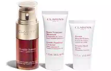 娇韵诗 双萃精华洁面乳美颜霜套盒 清洁保湿