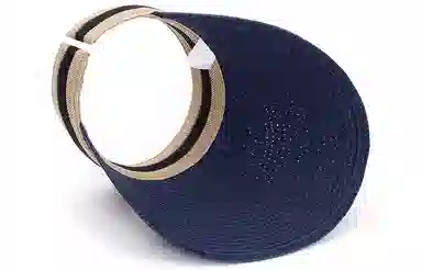 肯默 拉菲草空顶遮阳帽防晒帽太阳帽子 简约时尚 男女通用 多色可选