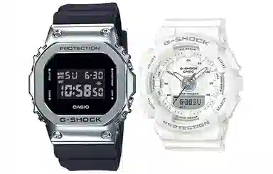 CASIO G-SHOCK GM-5600-1+GMA-S130-7AER