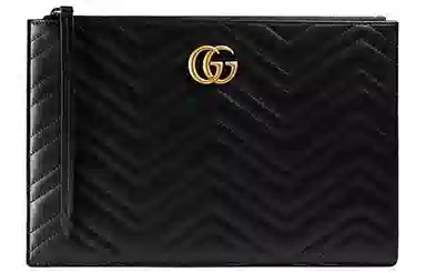 Gucci GG Marmont Clutch Black