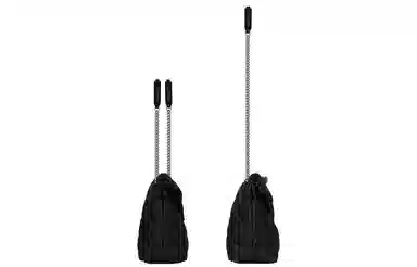 Saint Laurent Loulou Puffer Black