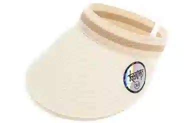 肯默 拉菲草空顶遮阳帽防晒帽太阳帽子 简约时尚 男女通用 多色可选