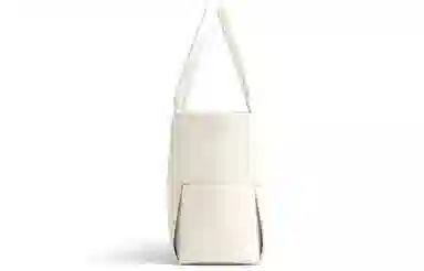 Bottega Veneta BV Woven Strapless Tote White