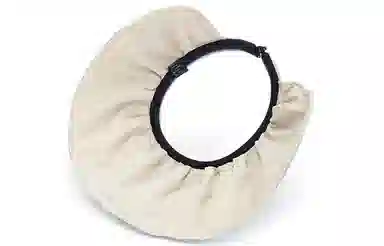 肯默 贝壳设计遮阳  发箍两用  帽身可折叠 涤纶 防晒帽 男女同款情侣款