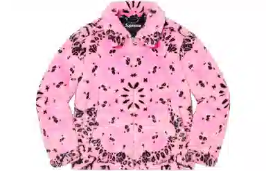 Supreme SS21 Week 1 Bandana Faux Fur Bomber Jacket