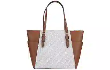 MICHAEL KORS MK Charlotte PVC Tote