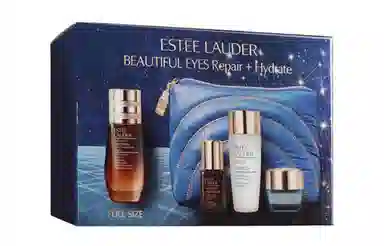 雅诗兰黛 小棕瓶眼精华日夜修护套装 保湿滋润