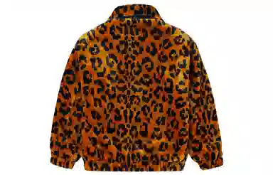 Converse Retro Leopard Jacket Brown
