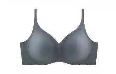 素肌良品  小胸一片式无钢圈舒适收副乳文胸