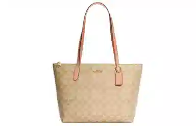 COACH Zip Top Tote