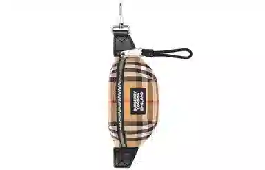 Burberry Classic Vintage Check Mini Waist Bag Brown