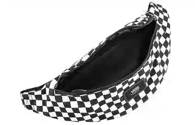 Vans Classic Checkerboard Crossbody Bag Black White