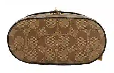 COACH Kay 20 Box Bag Small Black Brown Logo