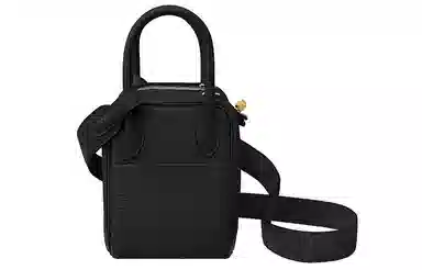 HERMES Lindy Mini 19 Taurillon Clemence Noir
