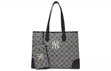 MLB Monogram Tote Bag Grey