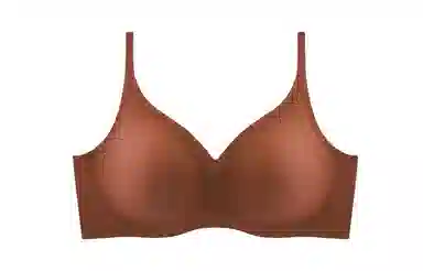 素肌良品  小胸一片式无钢圈舒适收副乳文胸