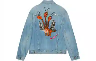 GUCCI x Freya Hartas FW21 Denim Jacket