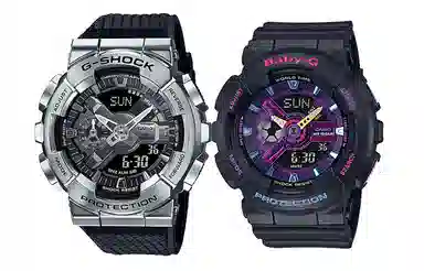 CASIO G-SHOCK BABY-G GM-110-1A+BA-110TM-1AER