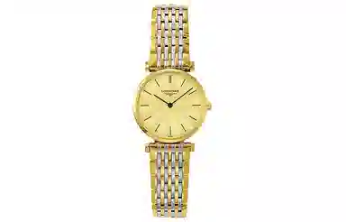 LONGINES 24mm PVD L4.209.2.42.7