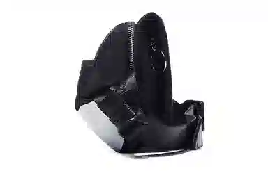 Pepsi Colorblock Chest Waist Bag Black White